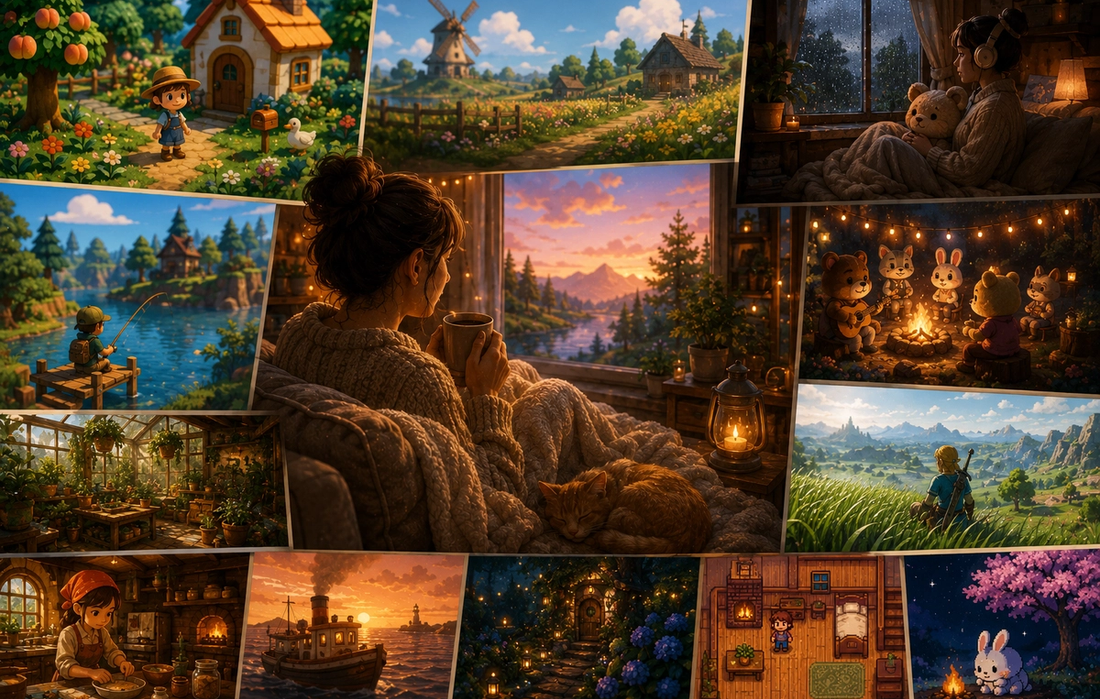 The Quiet Rise of “Cozy Games” and Why People Love Them