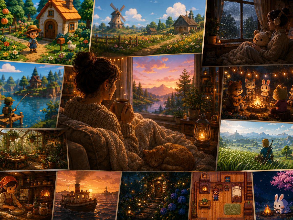 The Quiet Rise of “Cozy Games” and Why People Love Them