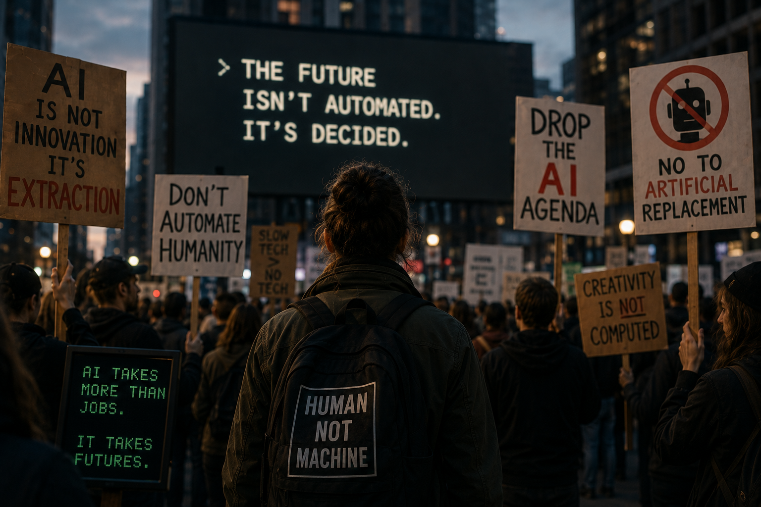 The Quiet Rise of the Anti-AI Movement