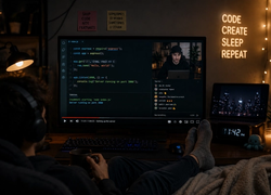 The Strange Comfort of Watching Other People Code on YouTube