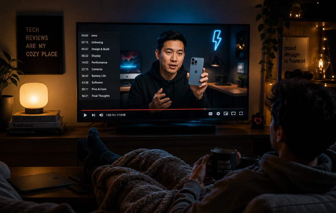 The Strange Comfort of Watching Hour-Long Tech Reviews