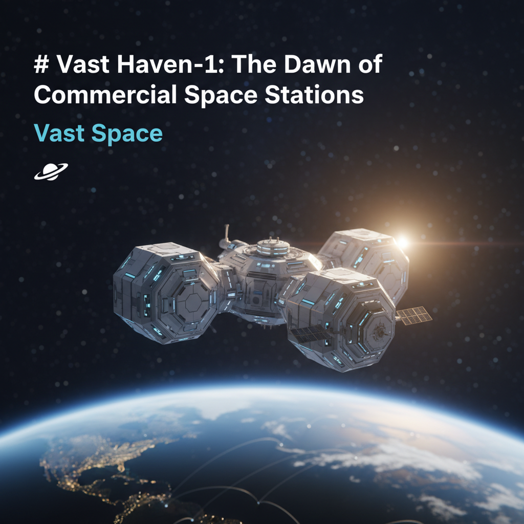 Vast Haven-1: Pioneering the First Commercial Space Station in 2027