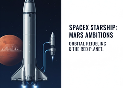 SpaceX Starship's Orbital Refueling Tests Pave Way for Mars Settlement by 2030s