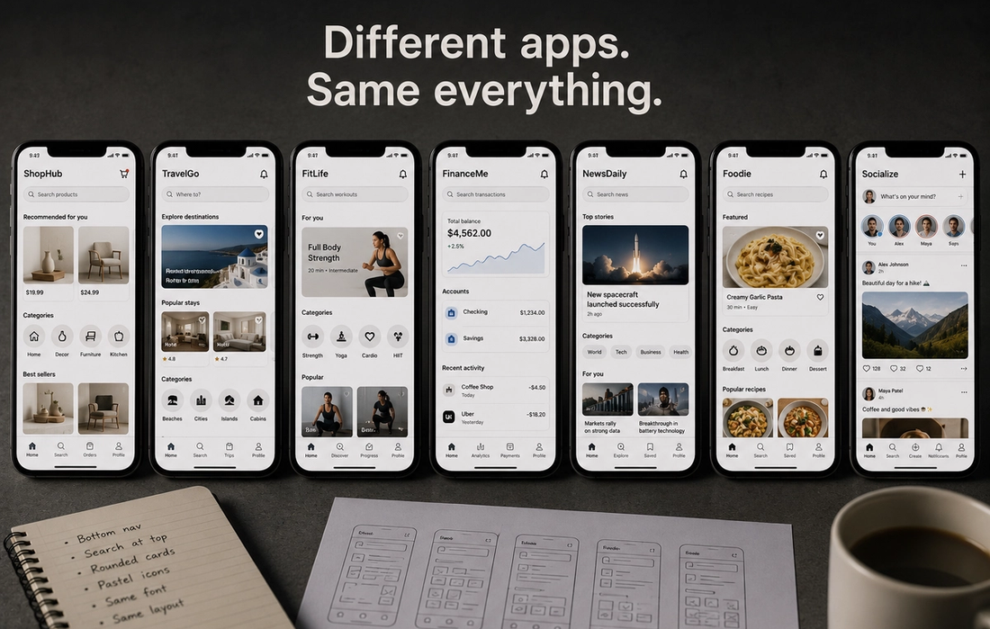 Why Every App Now Looks the Same
