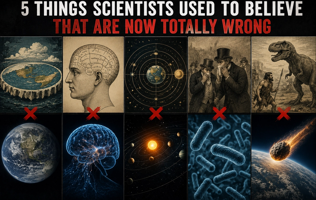 5 Things Scientists Used to Believe That Are Now Totally Wrong