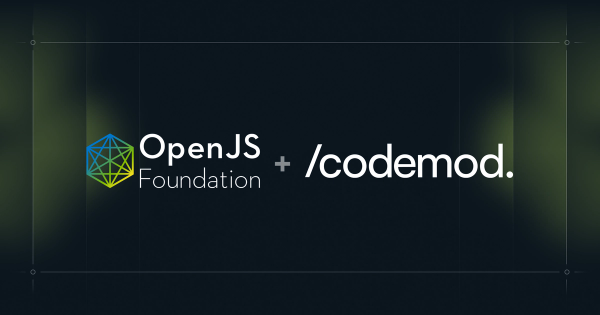 The OpenJS Foundation Partnership Announcement