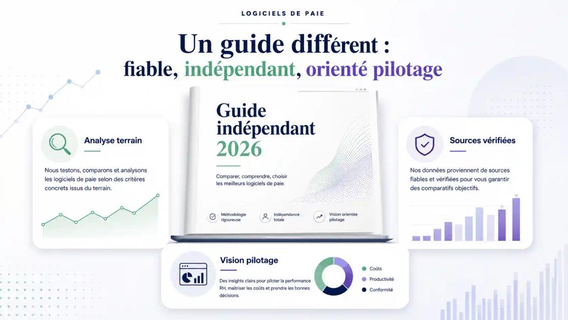 Guide indépendant logiciel gestion de paie 2026 : analyse terrain, sources vérifiées et vision pilotage