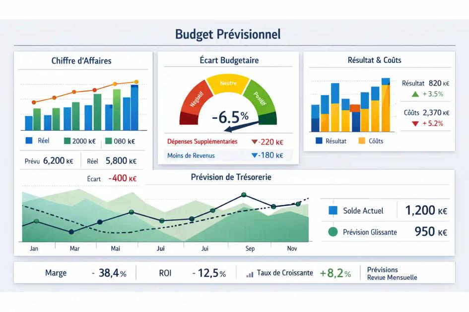 Budget prévisionnel (Previsionnel Budget) : guide stratégique pour dirigeants et étudiants