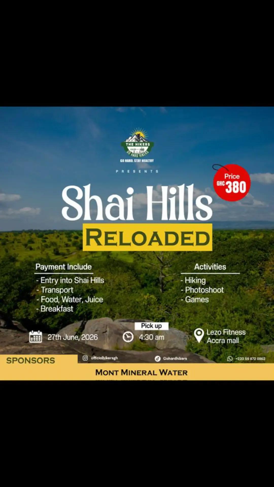 Shai Hills Reloaded