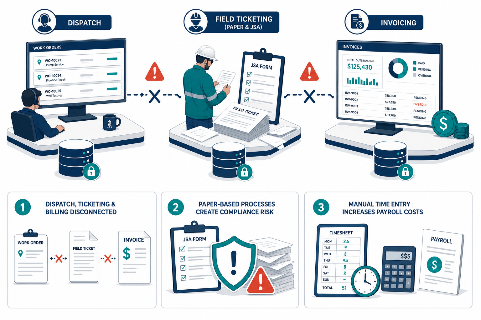 Common Challenges in Oilfield Operations