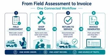 Industrial Services Workflow Diagram