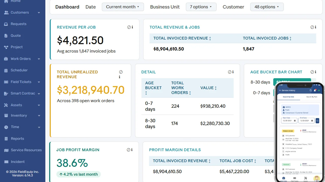 Digital Field Service Management Software