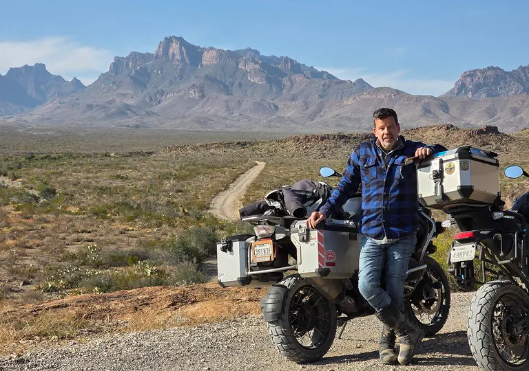 Chisos Mountains in Big Bend National Park