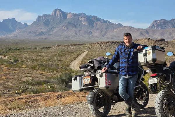 Chisos Mountains in Big Bend National Park