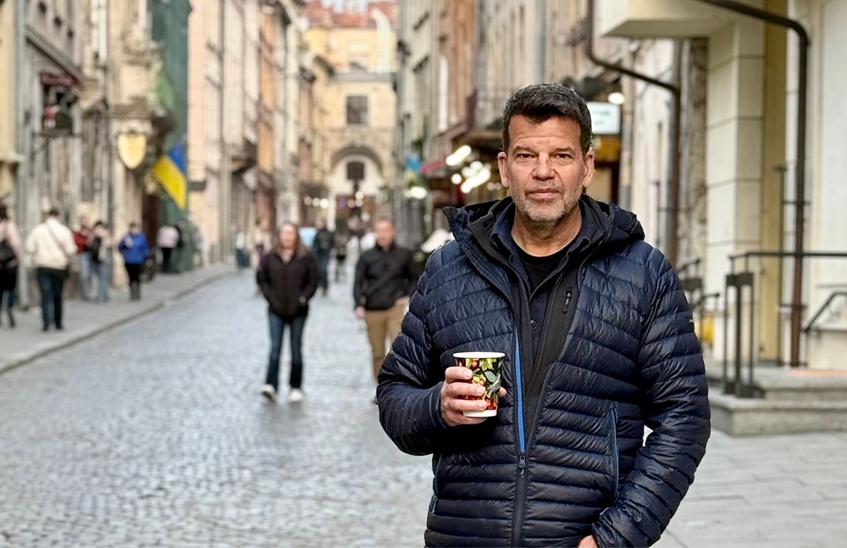 Mark Figart in Lviv, March 2025