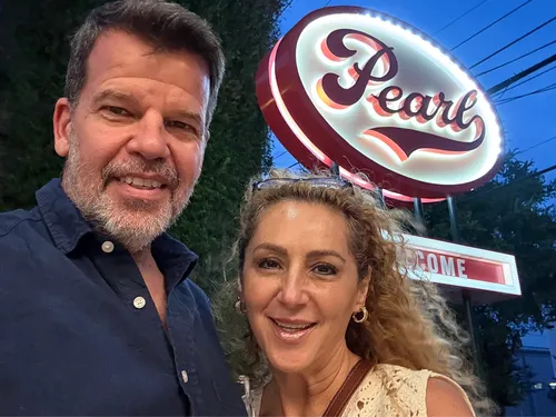 Mark Figart with Claudia at Pearl