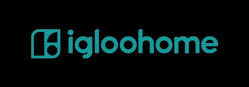 Serrure connectée Igloohome sur une porte d’entrée