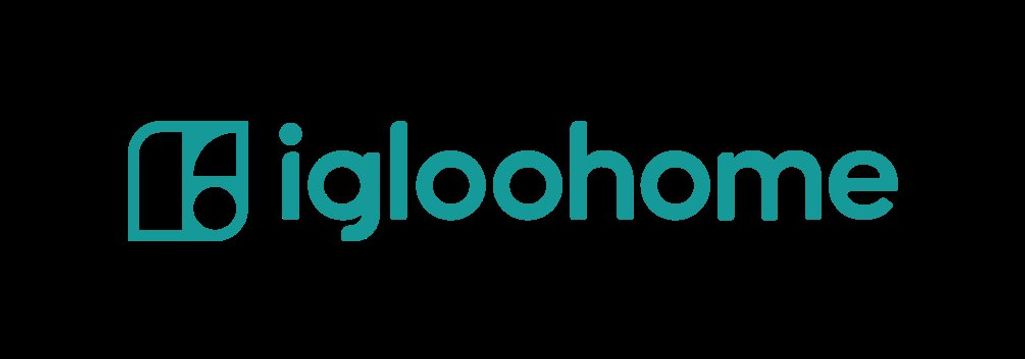 Serrure connectée Igloohome sur une porte d’entrée