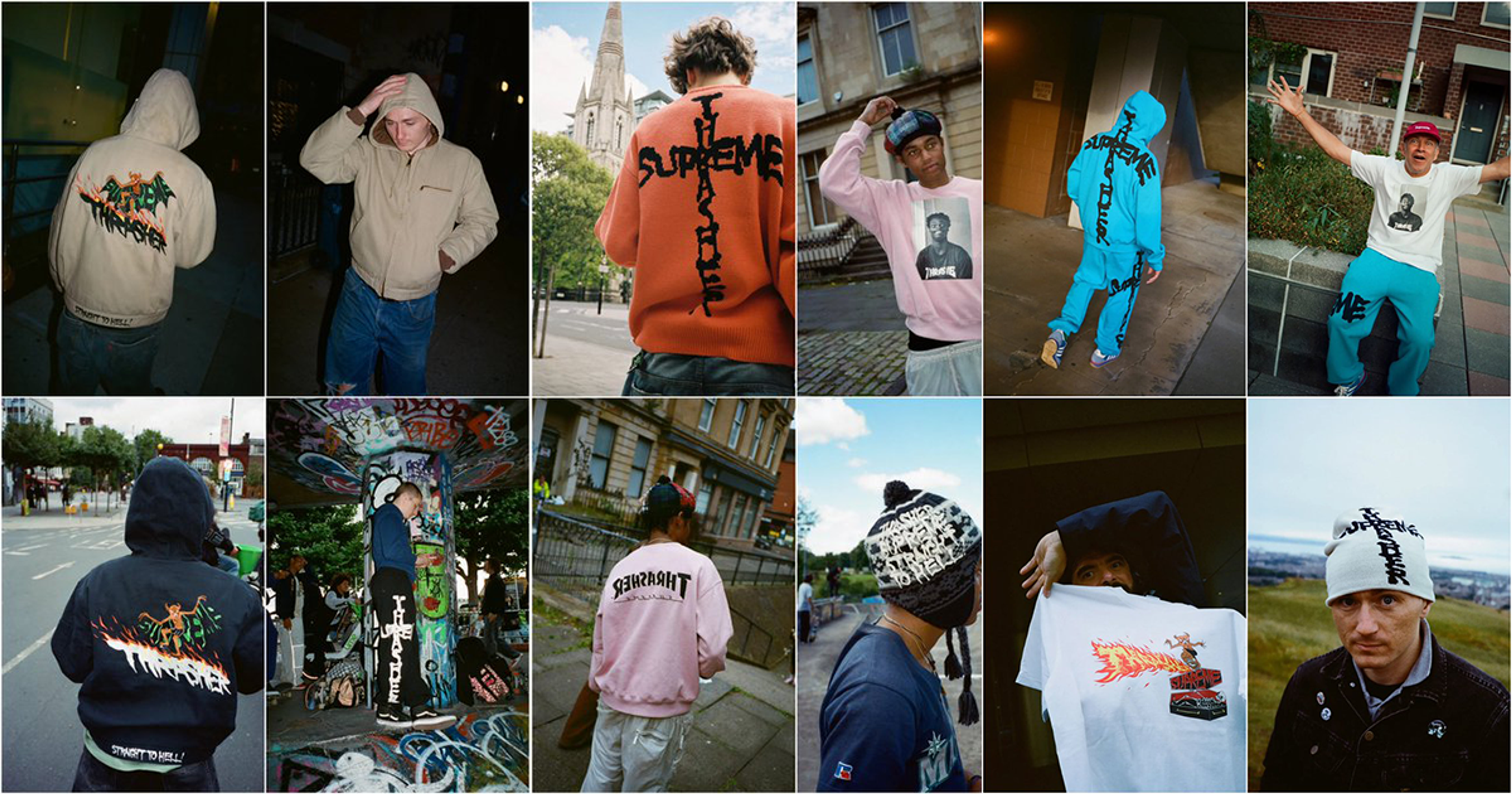 Supreme x Thrasher Fall 2024 Collaboration