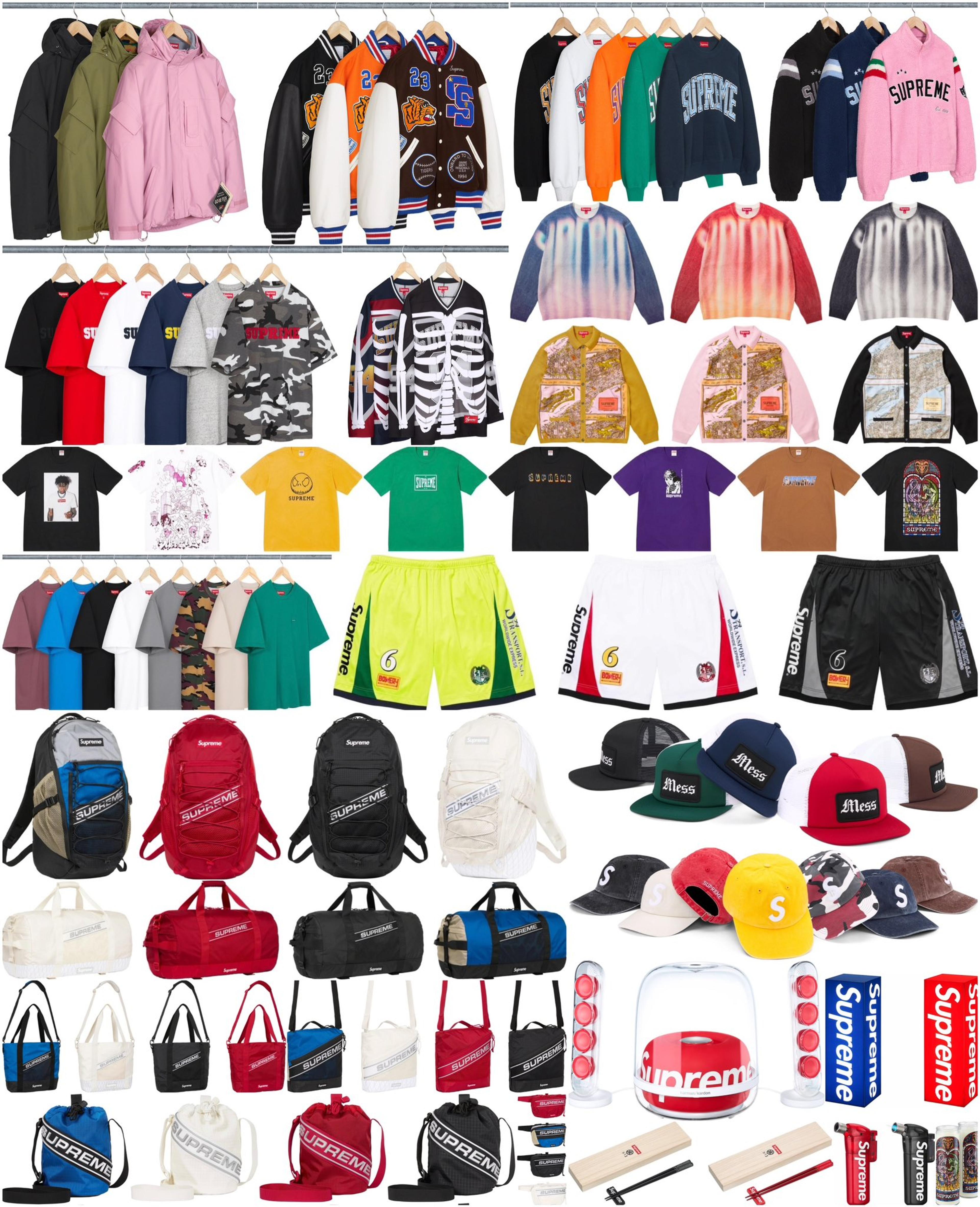 Supreme FW23 Week 1 Droplist & Keywords