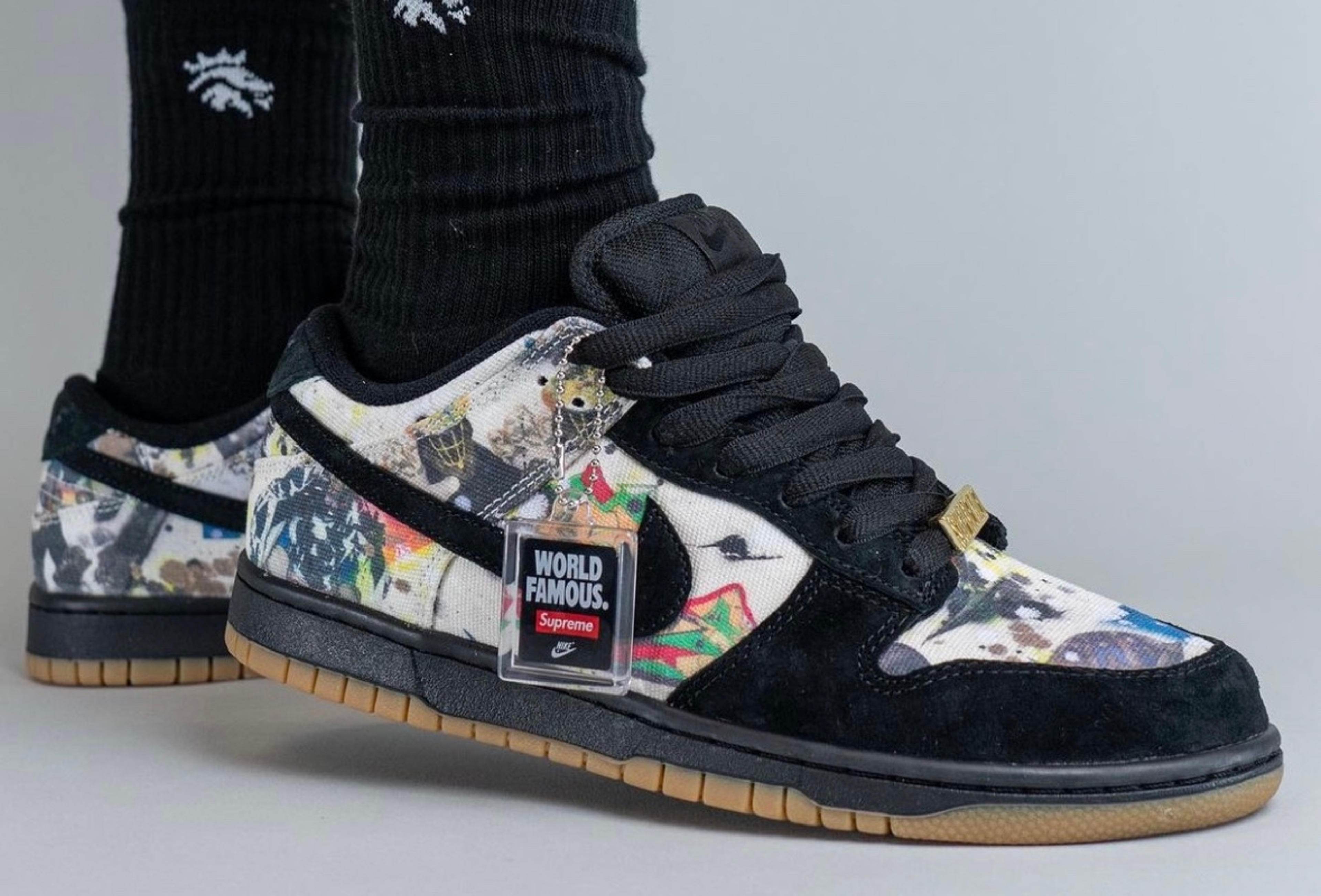 The Supreme x Nike SB Dunk Low "Rammellzee" Drops 8/31