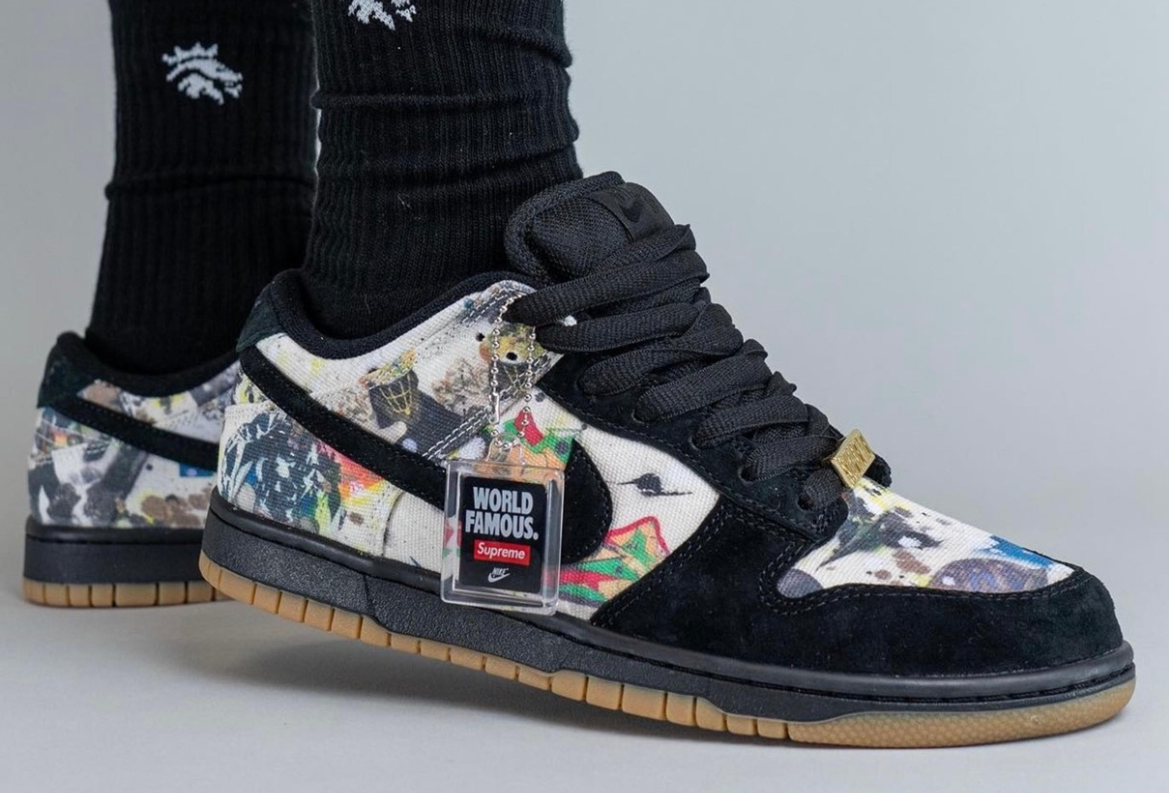 The Supreme x Nike SB Dunk Low "Rammellzee" Drops 8/31