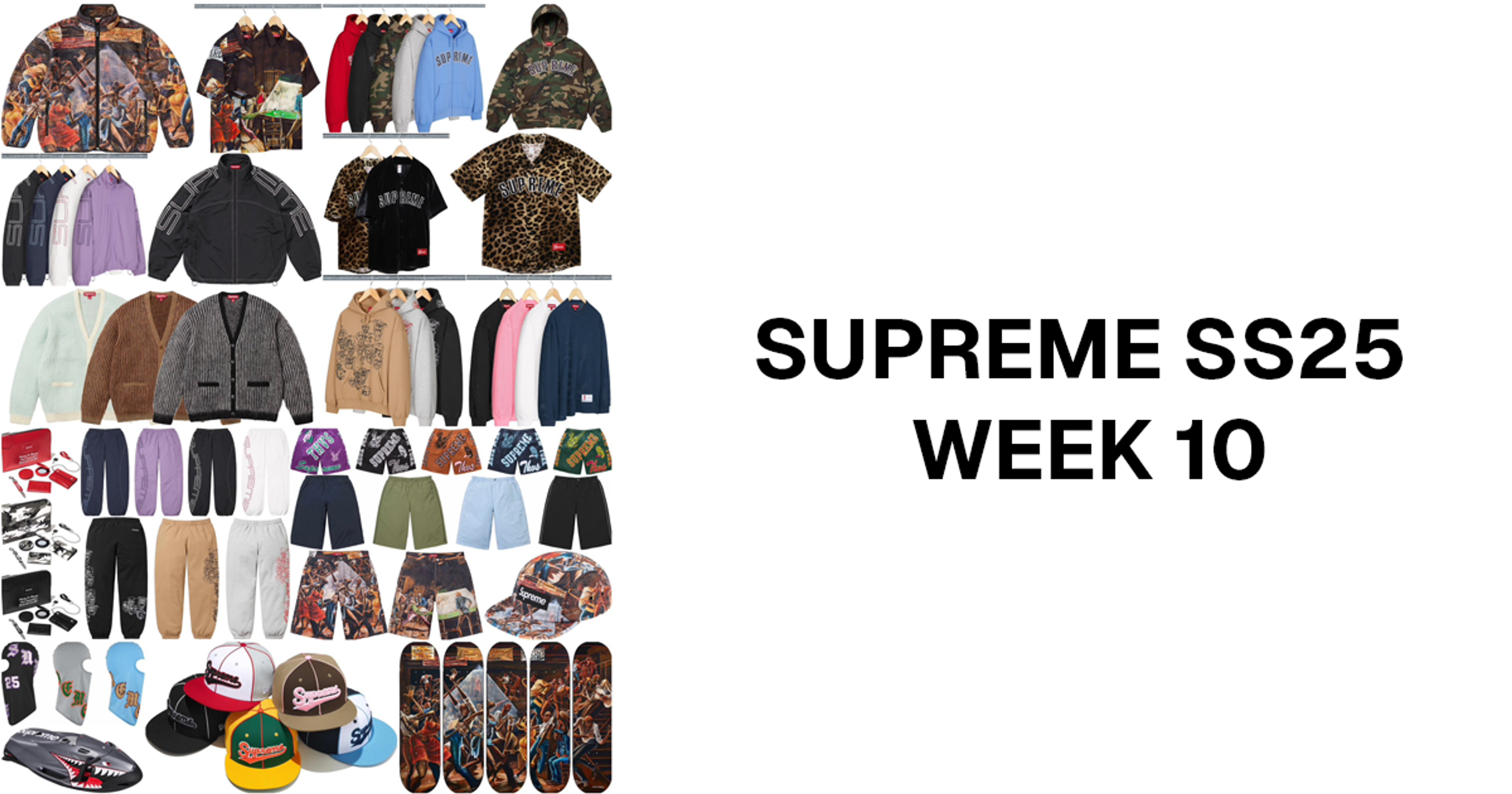 Supreme SS25 Week 10 Droplist