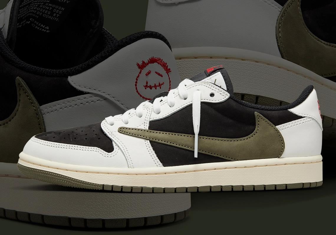 Travis Scott X Air Jordan 1 Low Olive Release Information (DZ4137106)