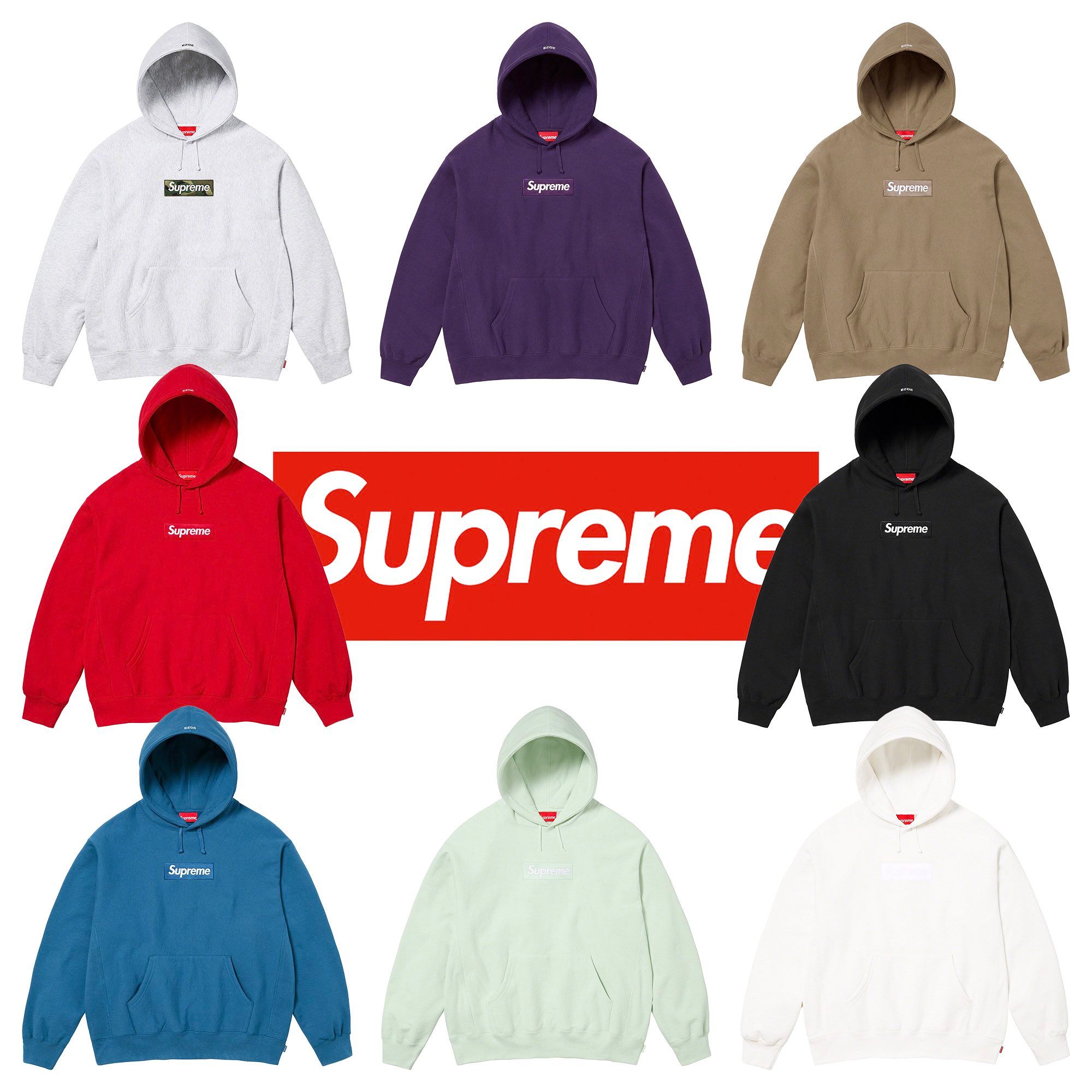 Supreme box 2024 logo december 6th