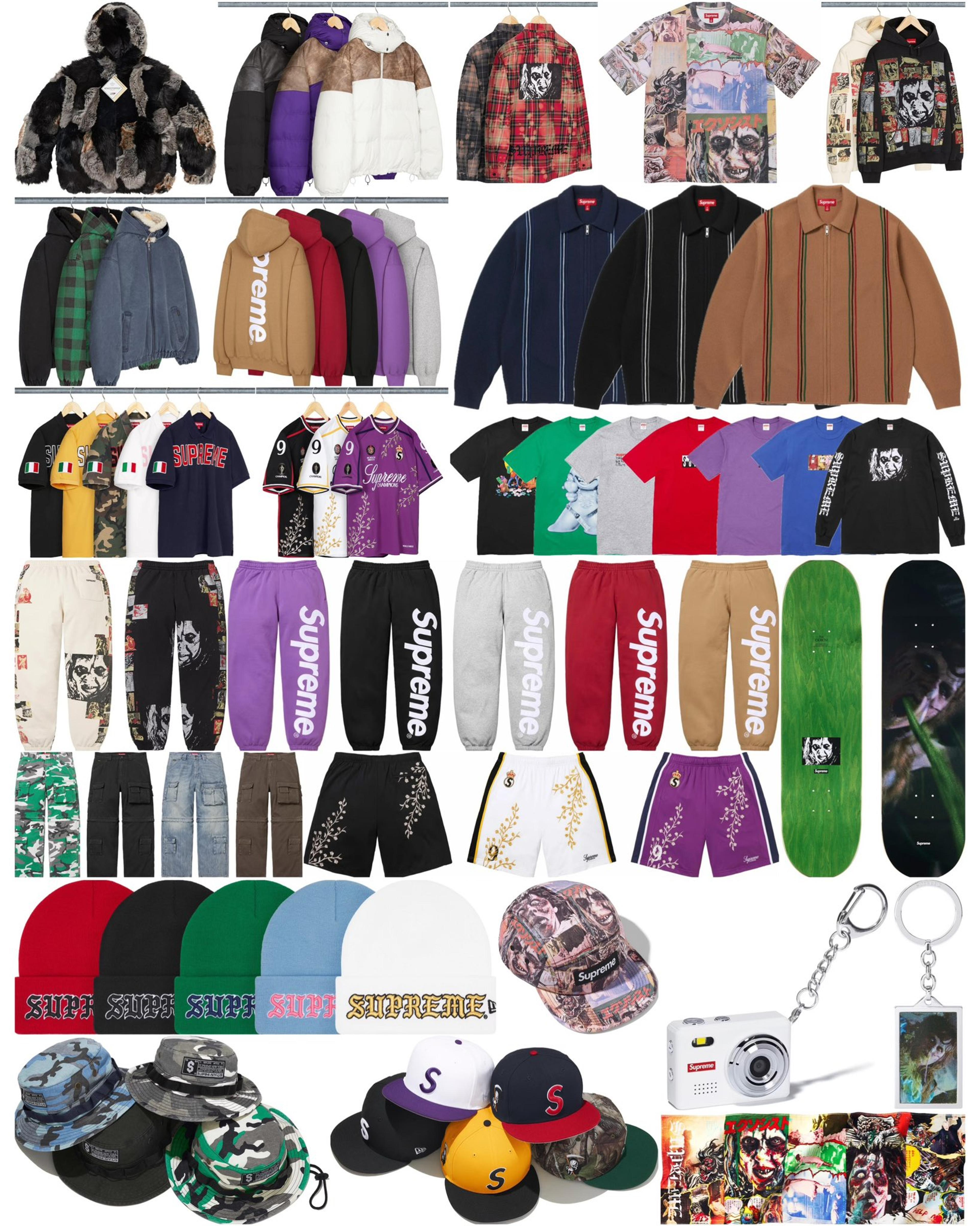 Supreme FW25 Week 7 Droplist