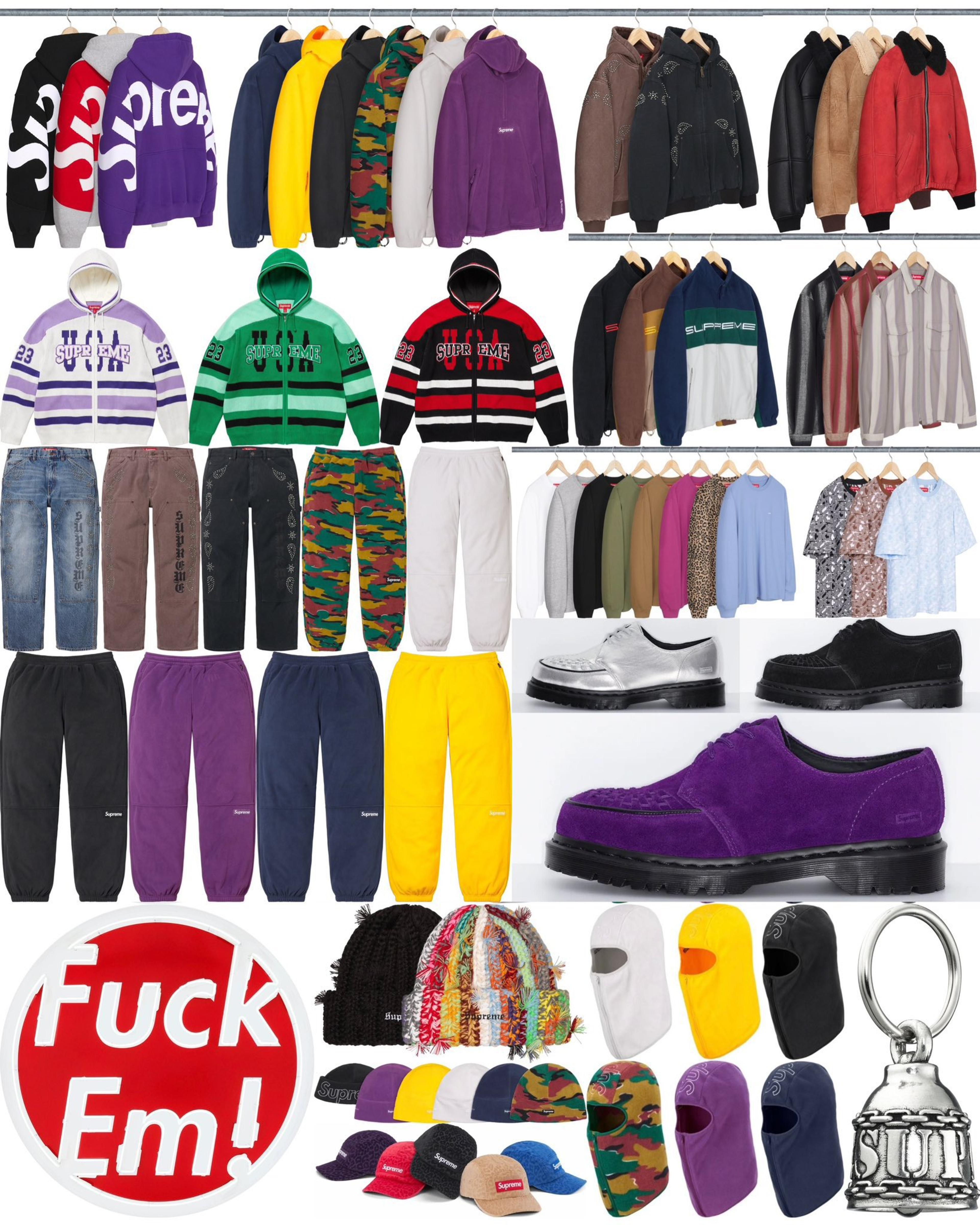 Supreme FW23 Week 13 Droplist & Keywords
