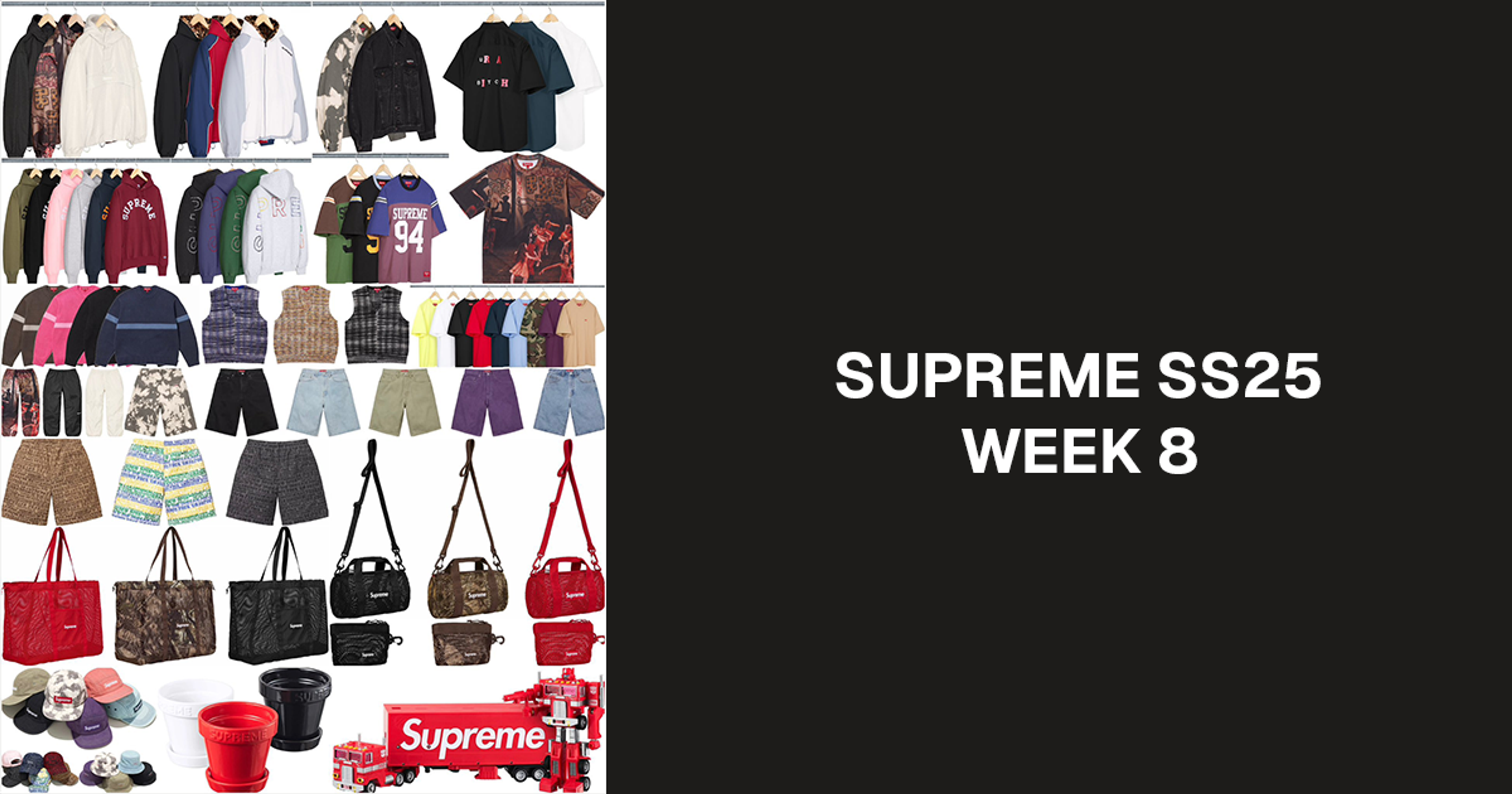 Supreme SS25 Week 8 Droplist