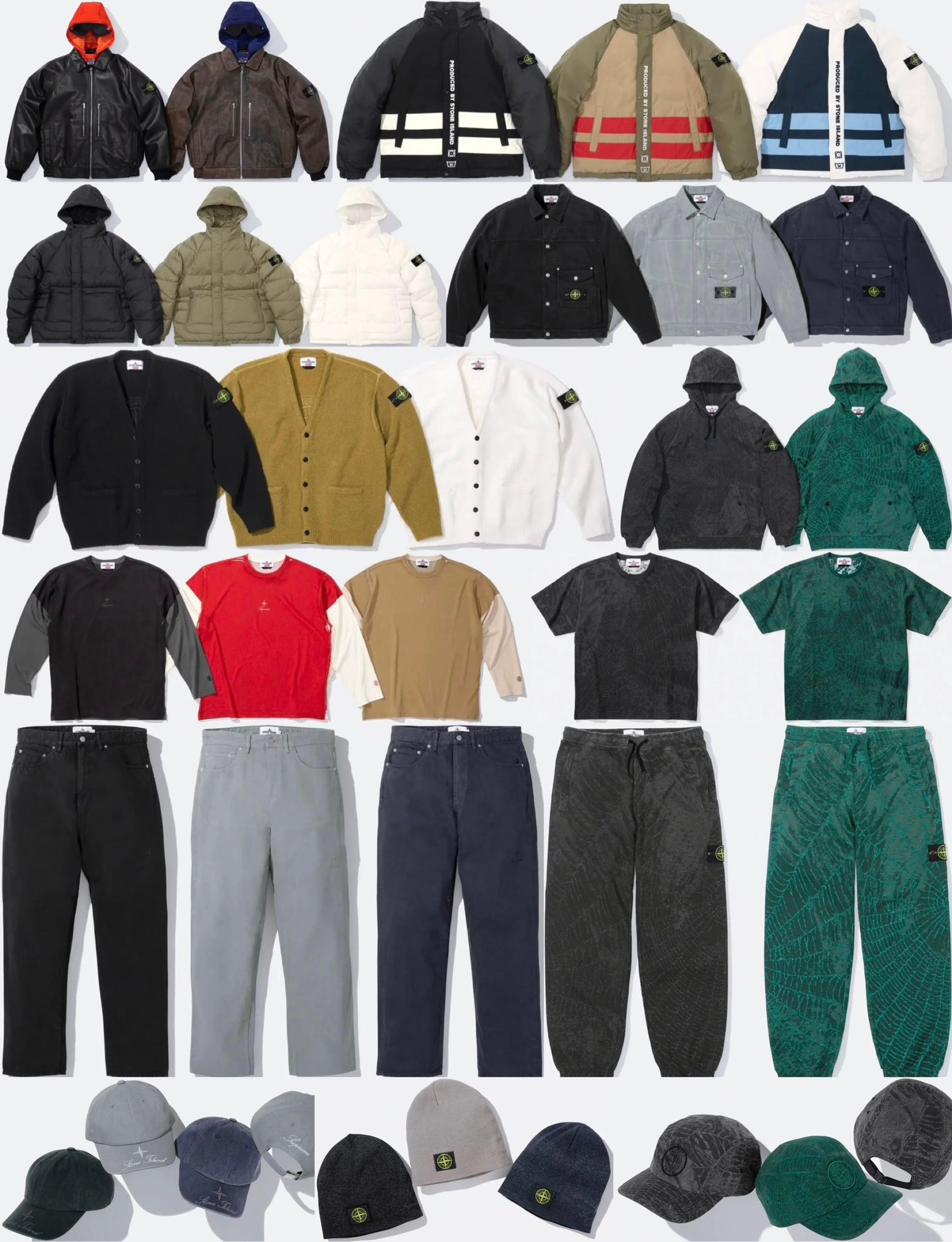 Supreme/Stone Island drops online this Thursday!