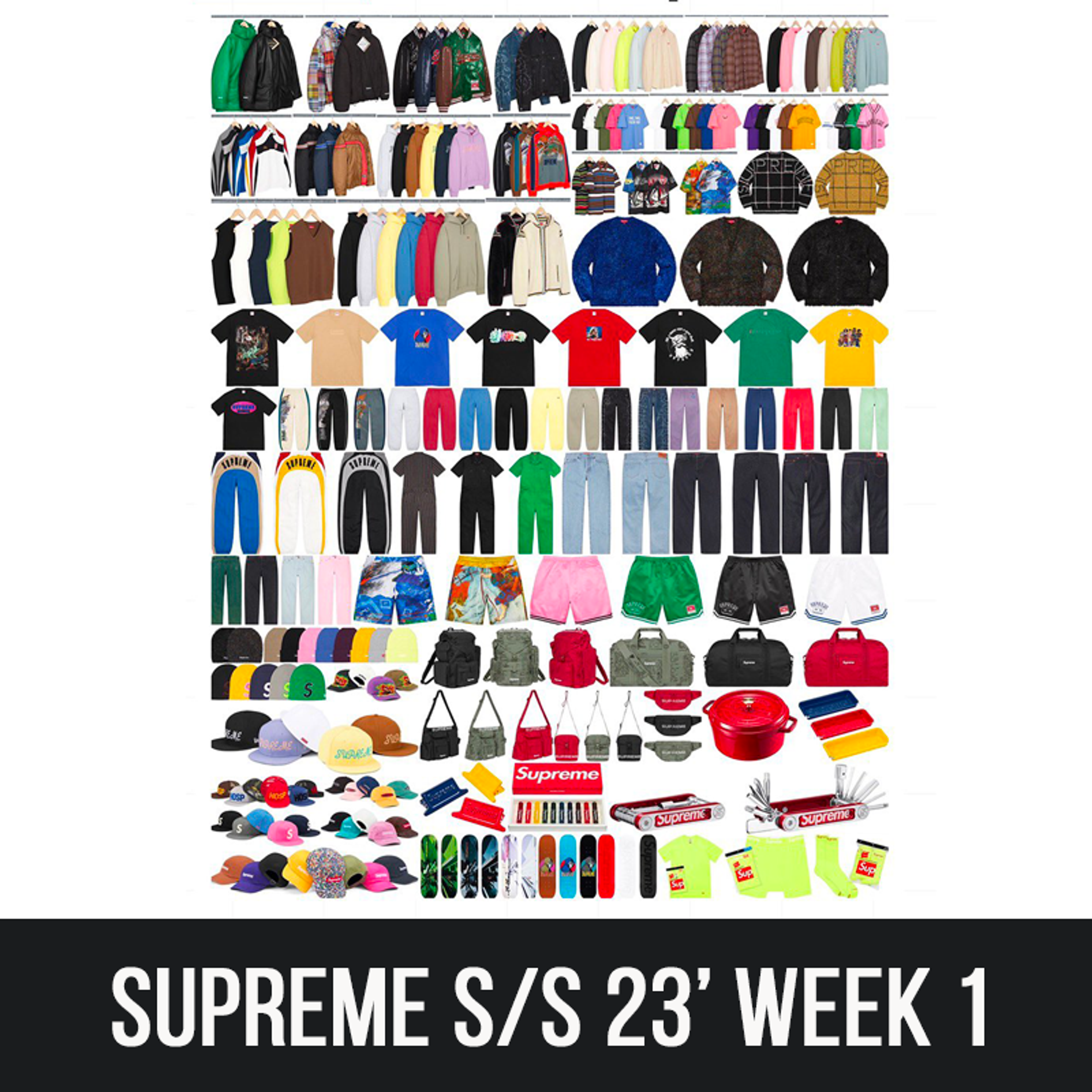Supreme SS23 Week 1