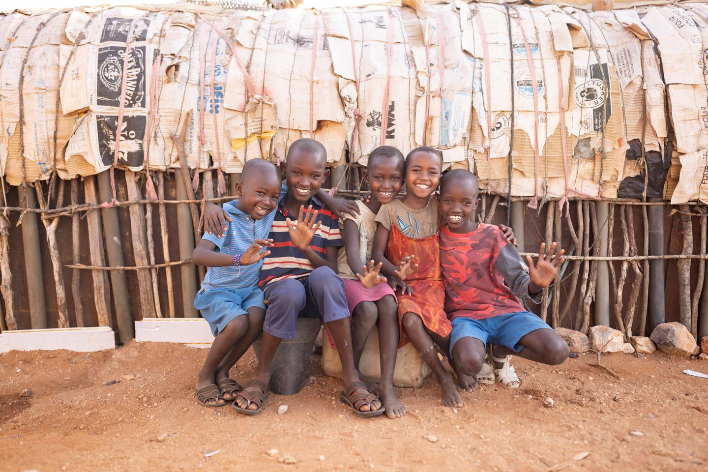 children in kenya