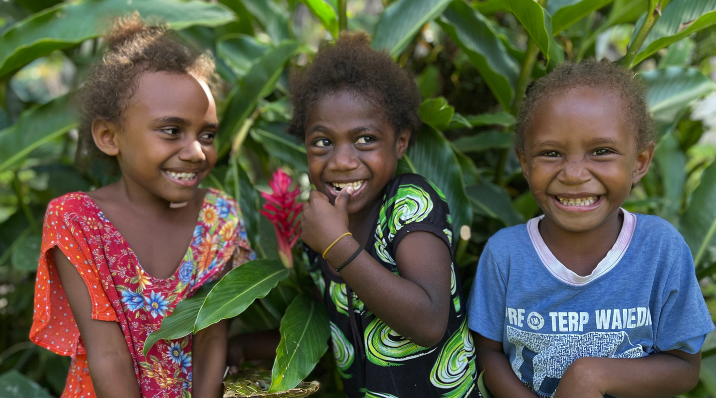 Children in Solomon Islands
