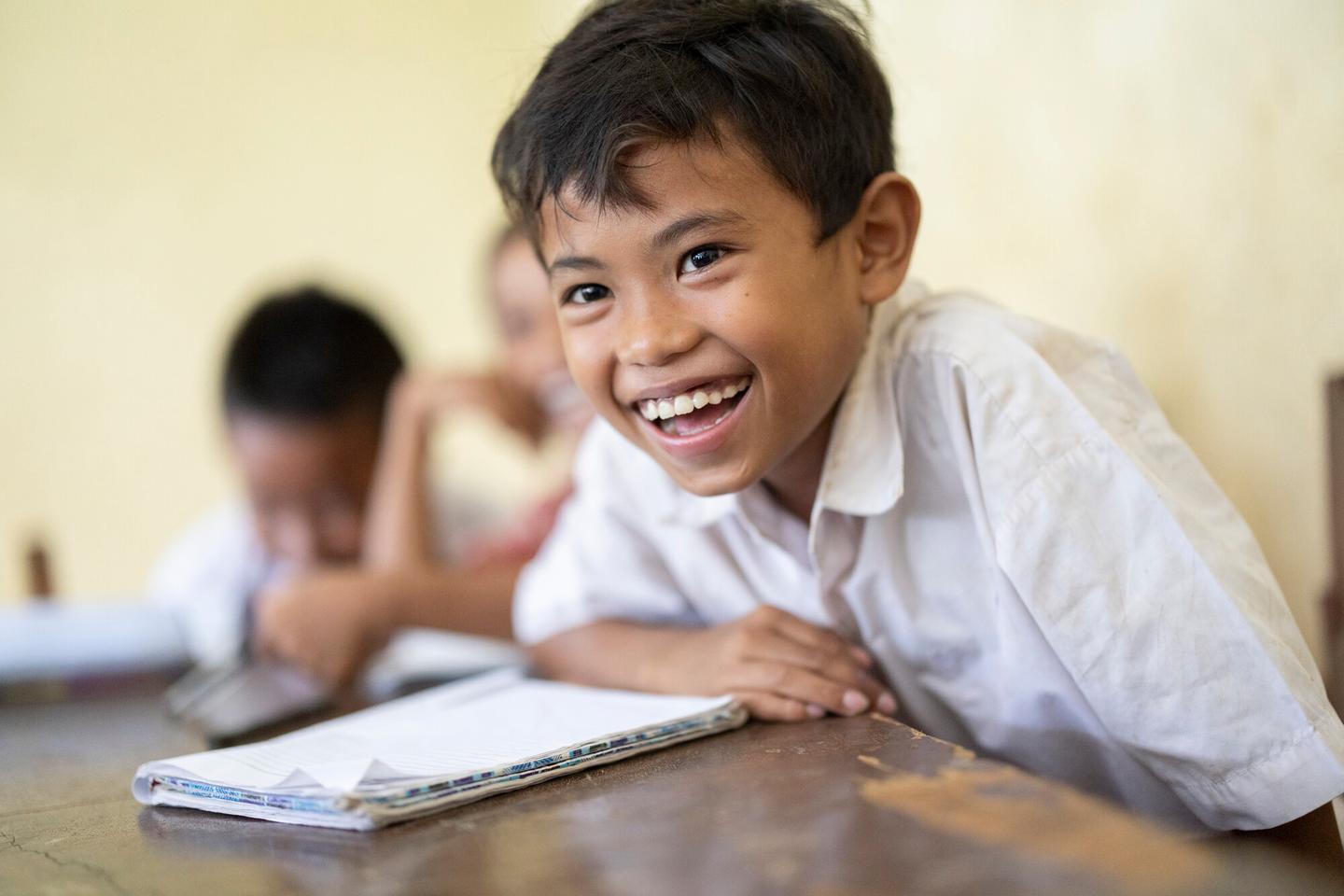 School child in indonesia