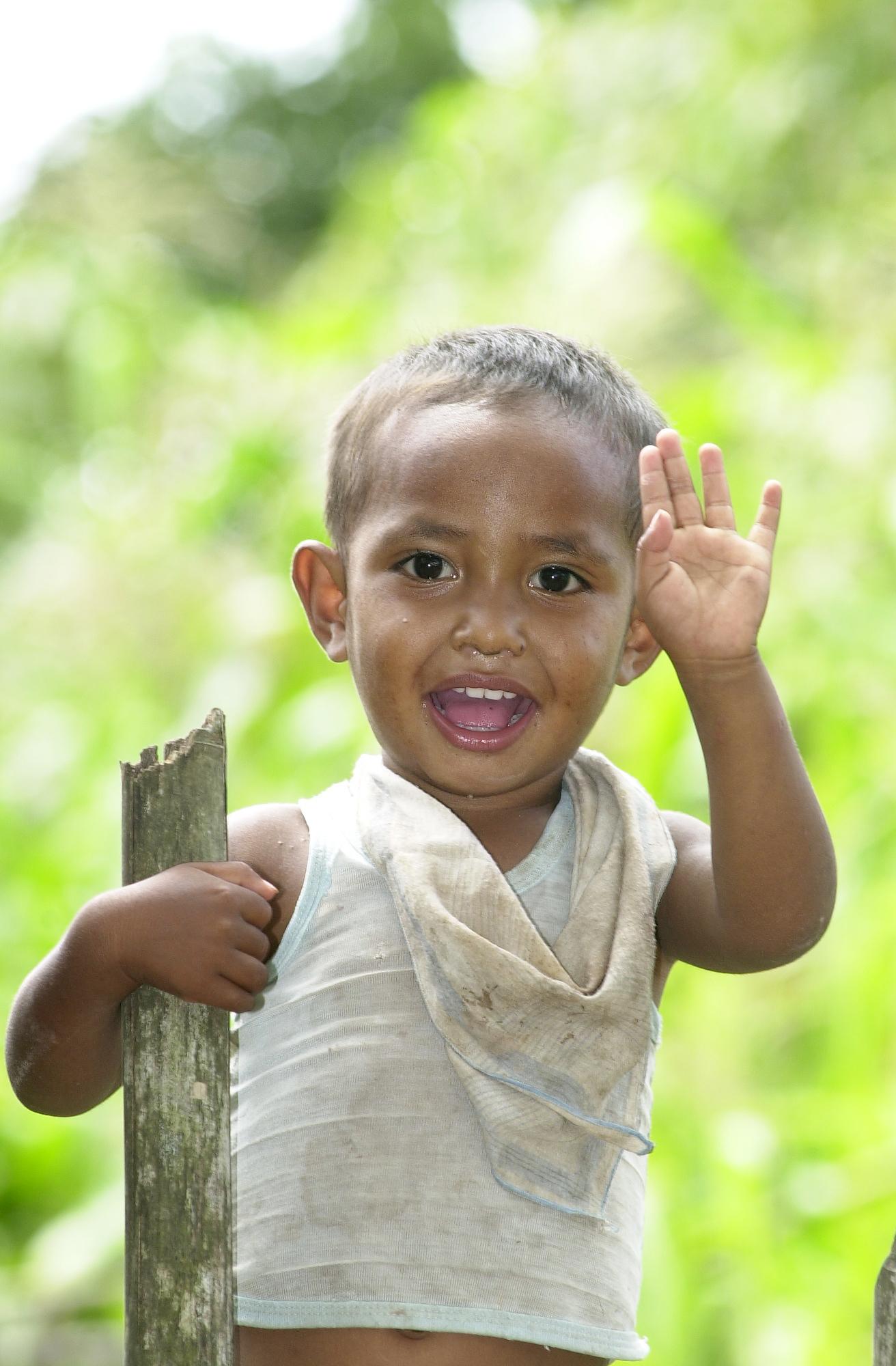 child in timor-leste