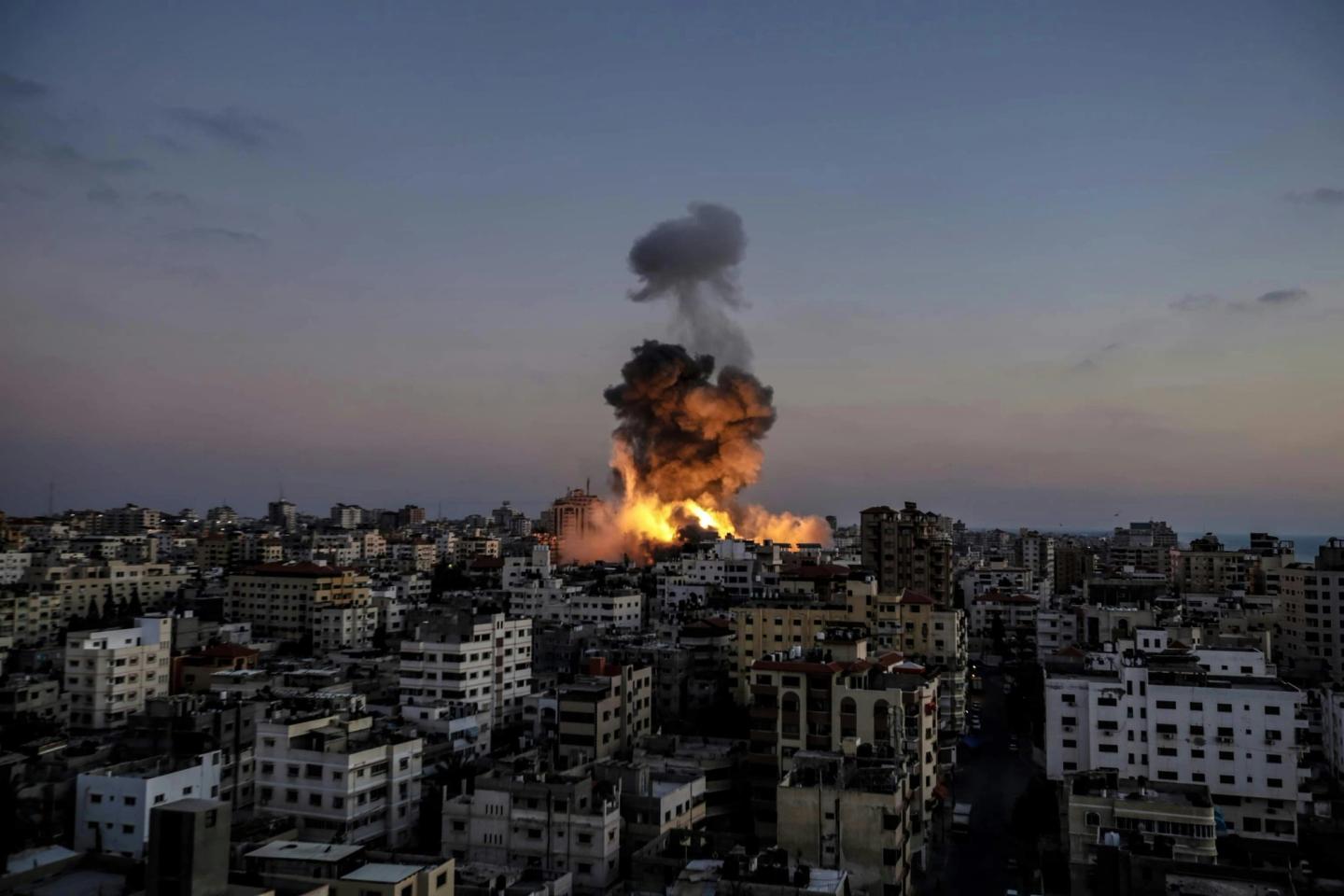 Explosion in Gaza