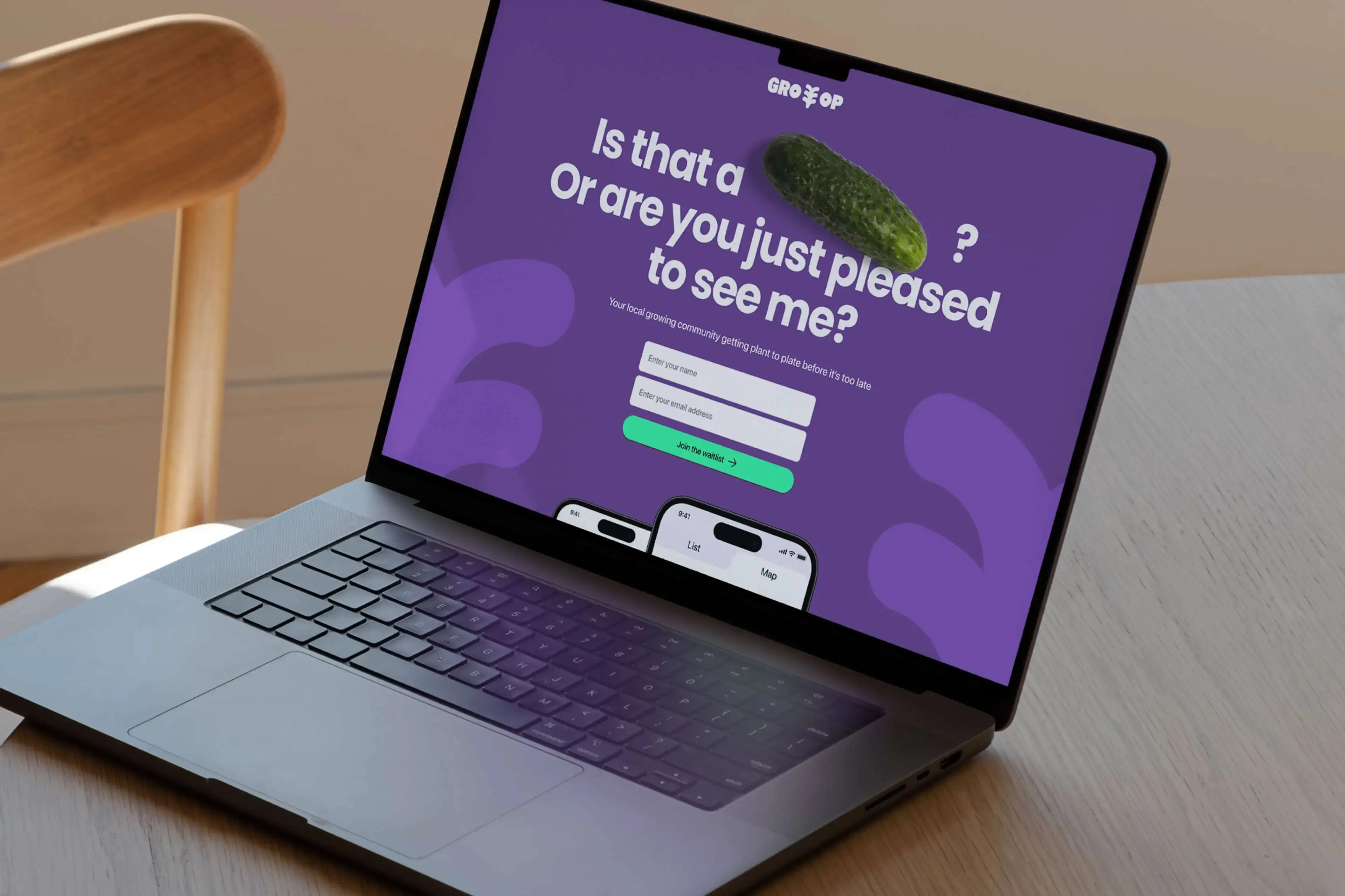GRO OP Landing Page
