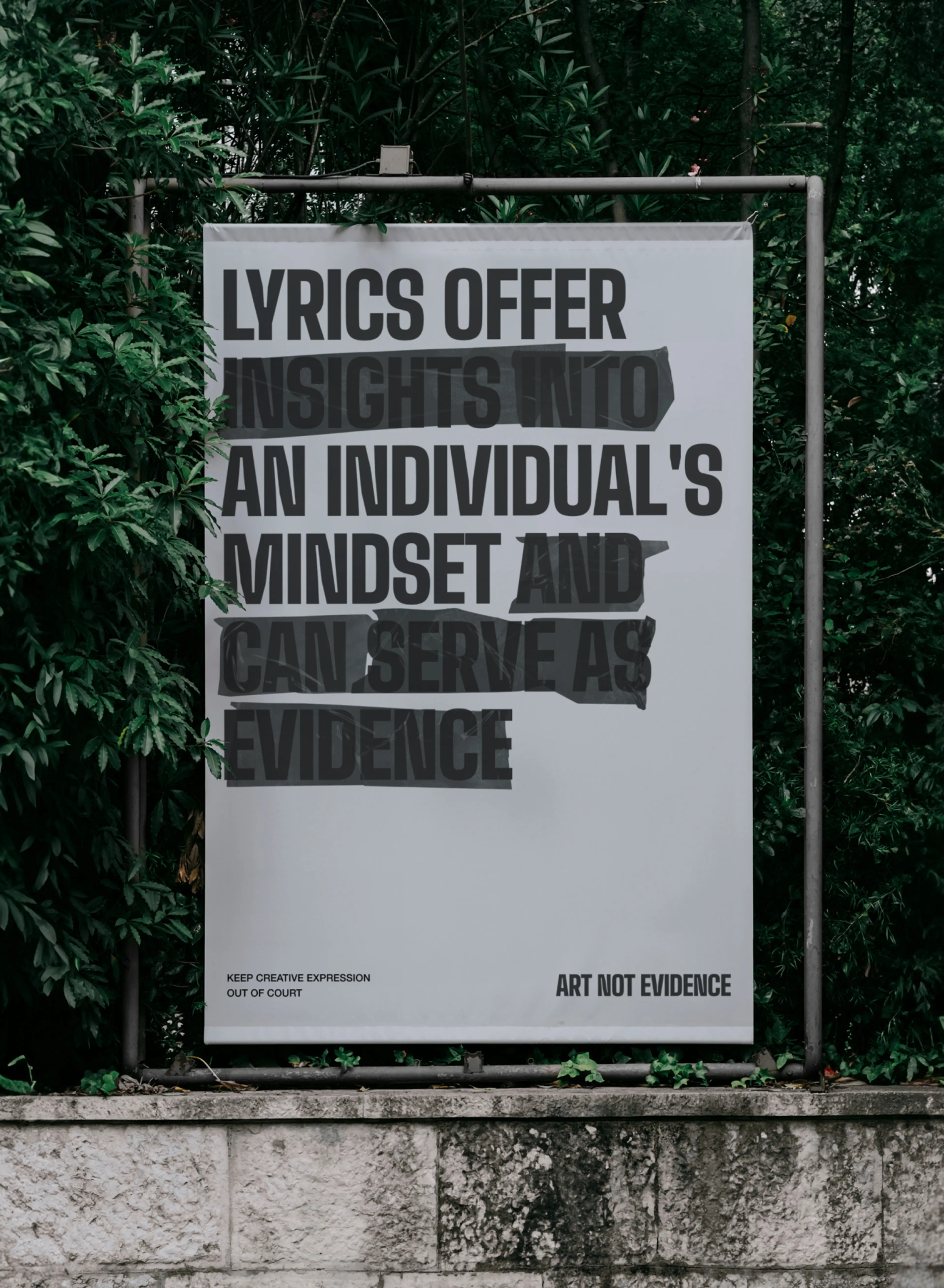 Art Not Evidence by Driftime®