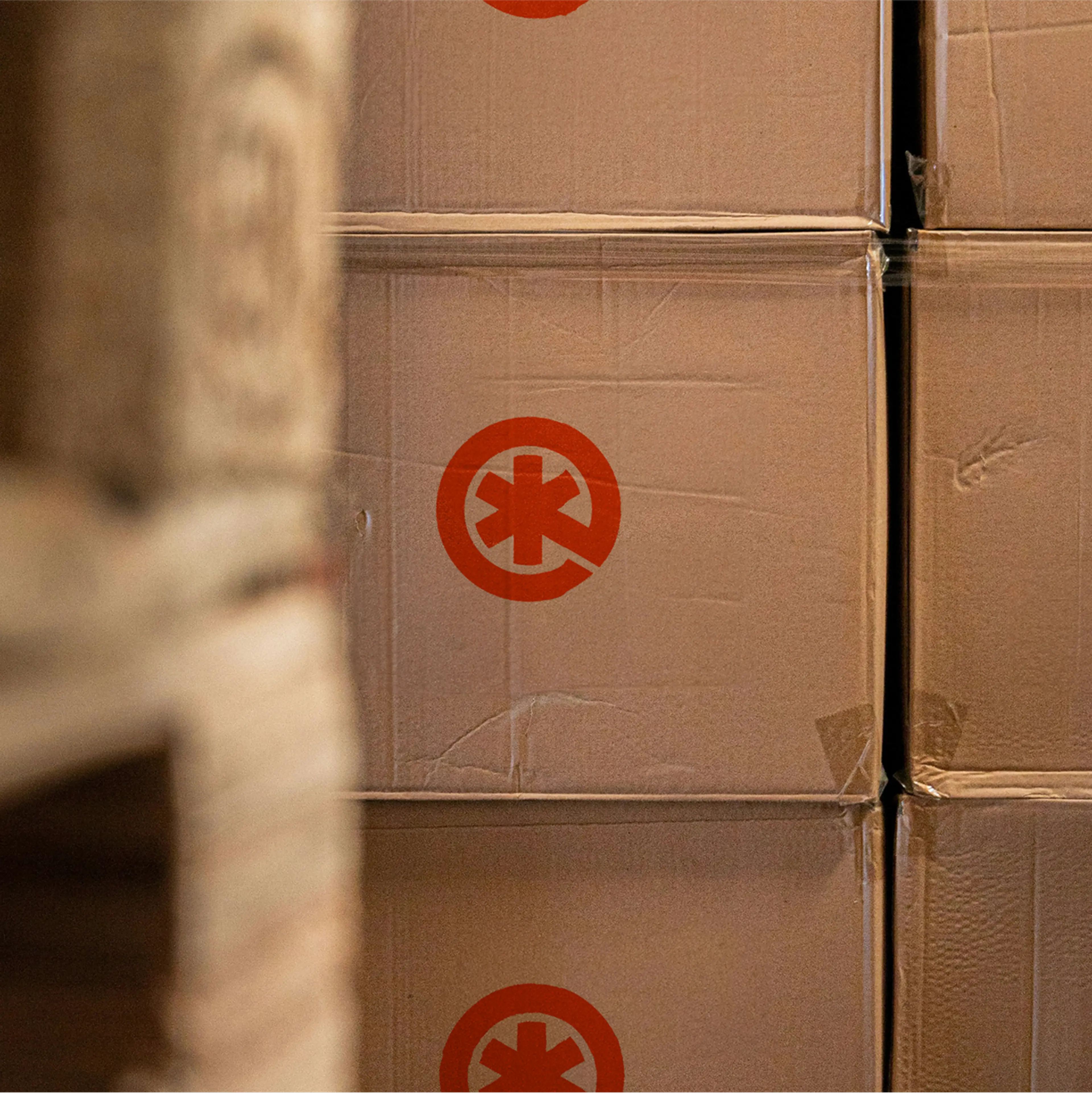Instant Aid logo shown on rescue aid boxes