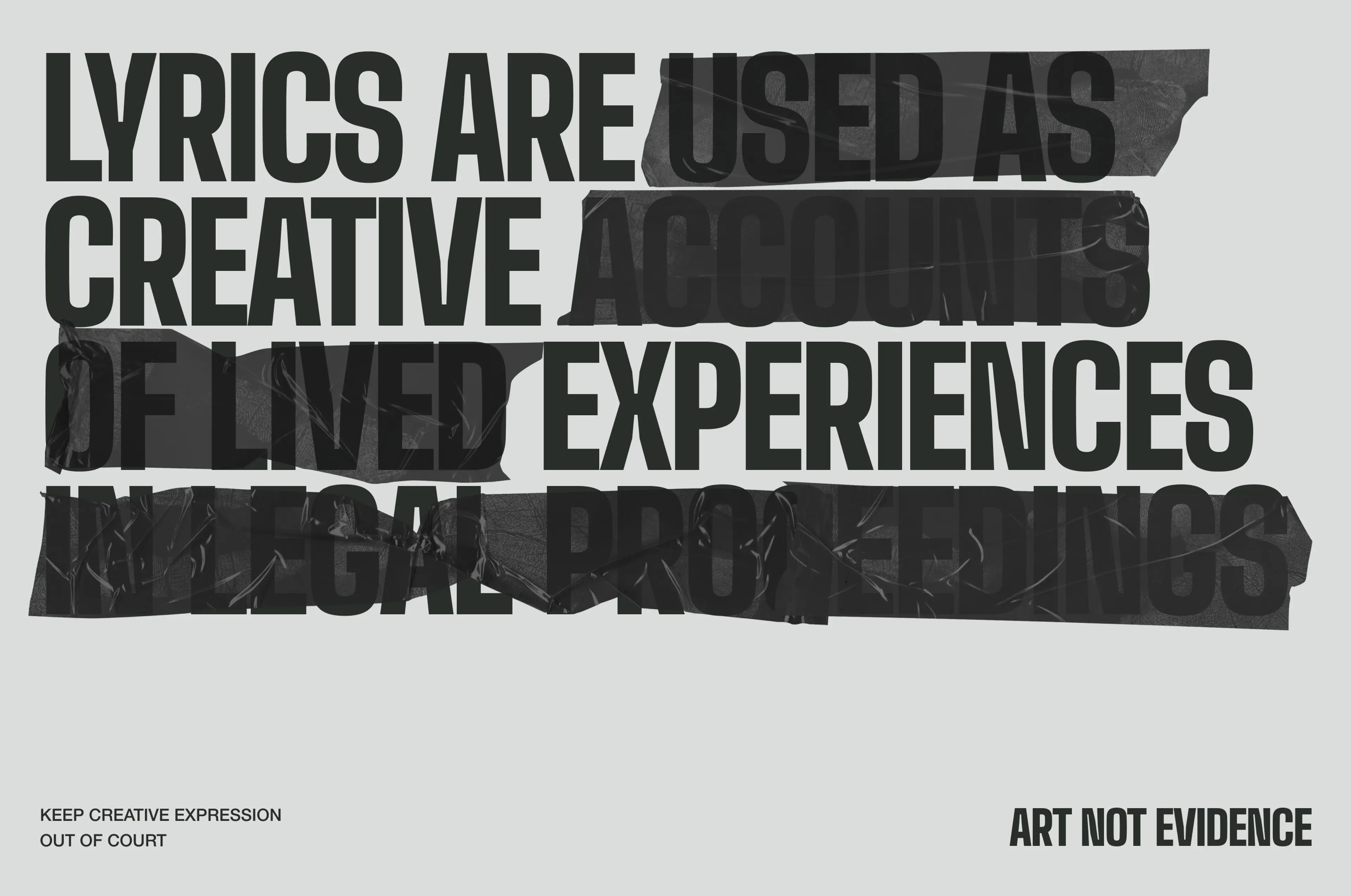Art Not Evidence by Driftime®
