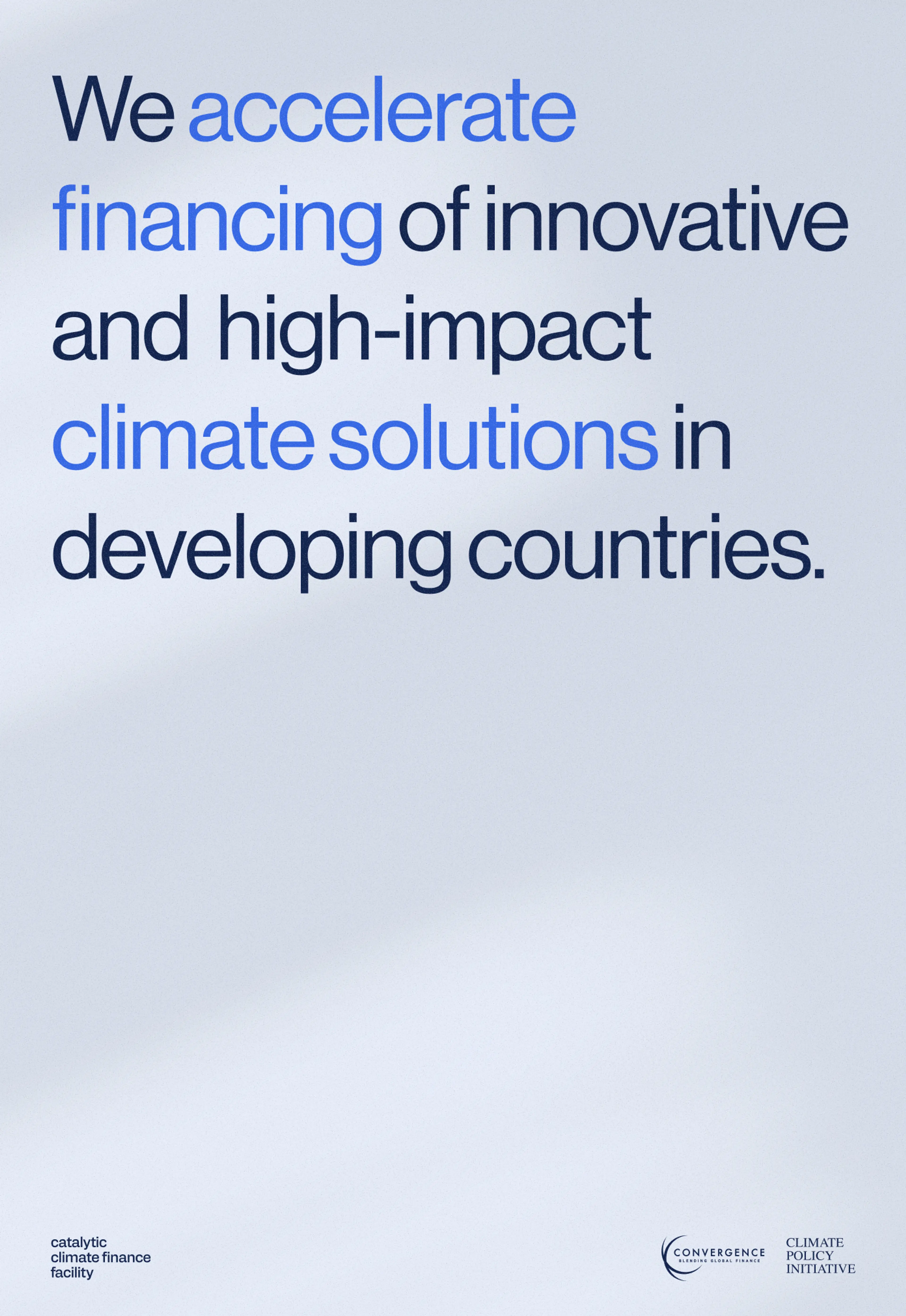 Copywriting from CC Facility displayed as a poster