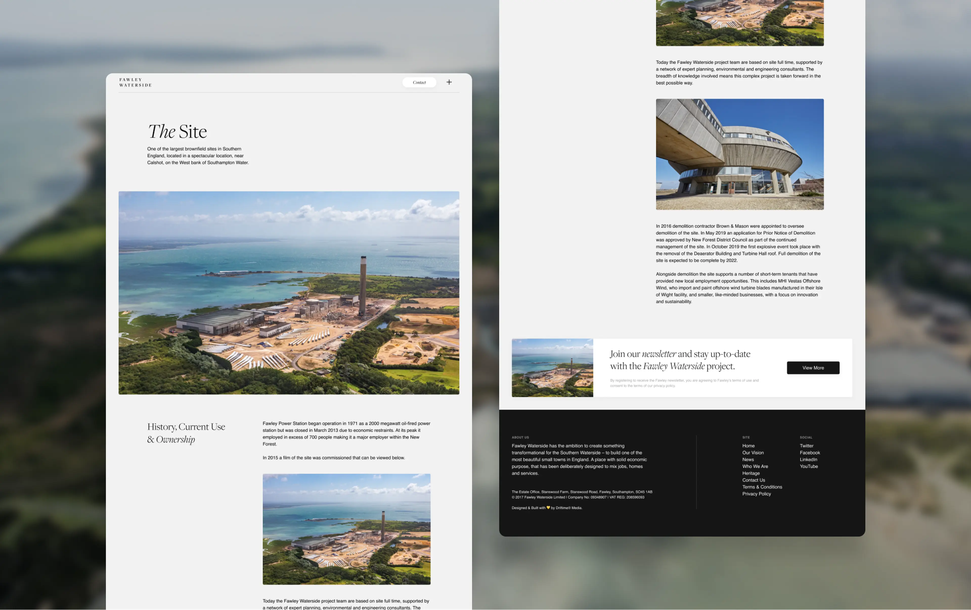 Fawley Waterside by Driftime®