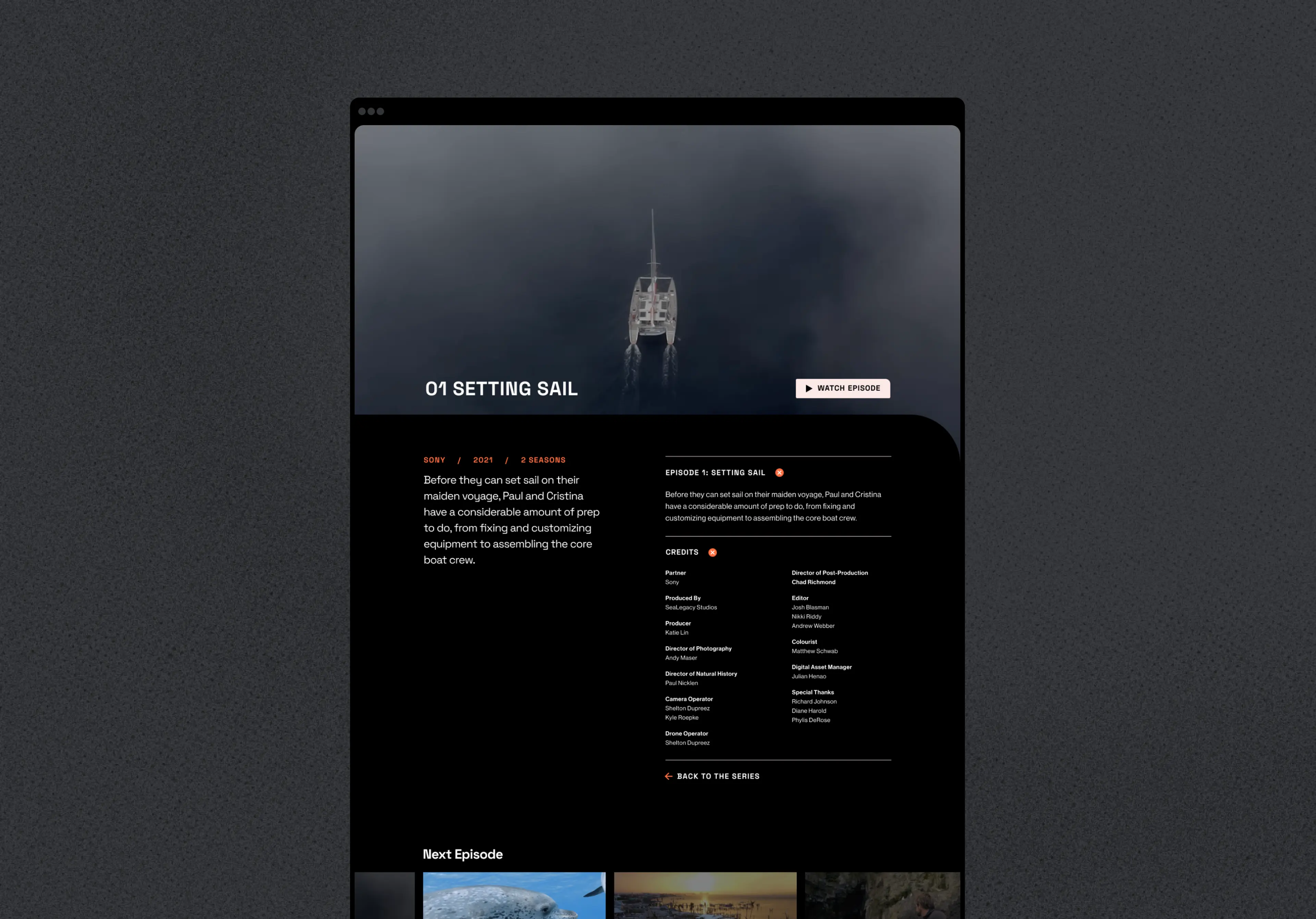 SeaLegacy by Driftime®
