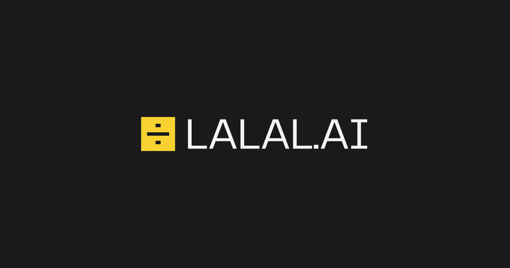 Screenshot of Lalal.ai