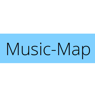Screenshot of Music-Map