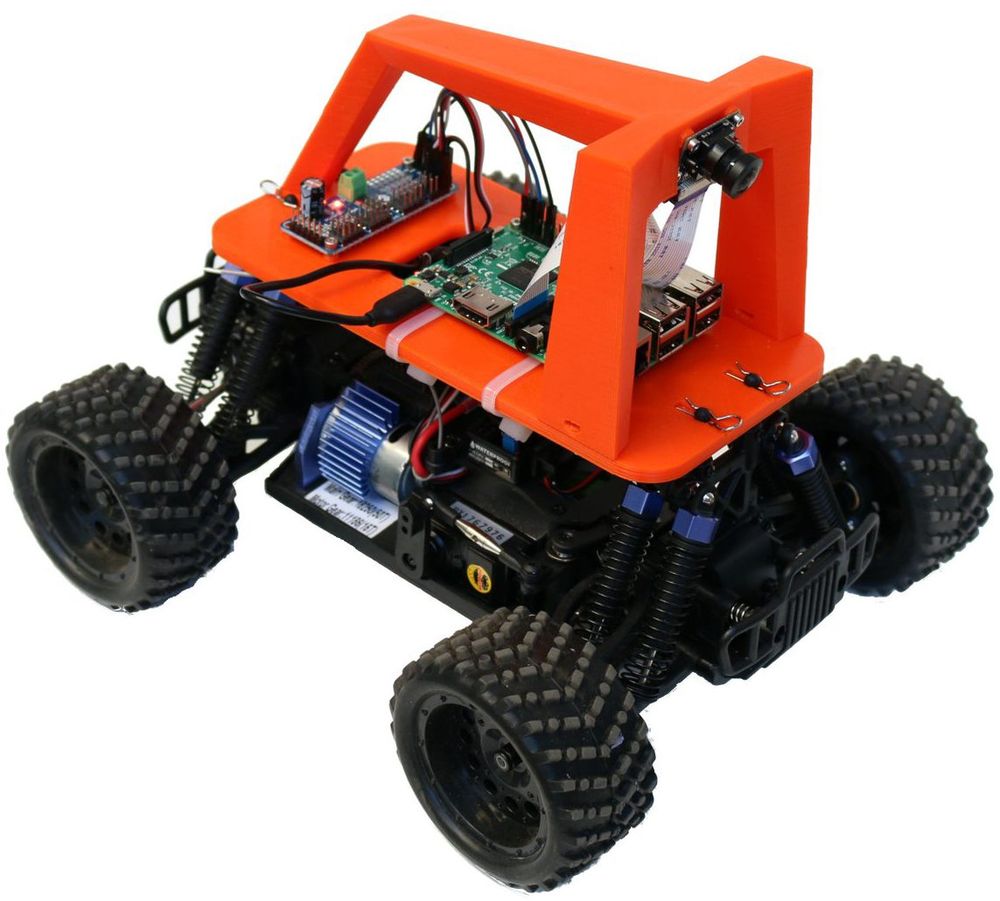 Screenshot of Donkey Car