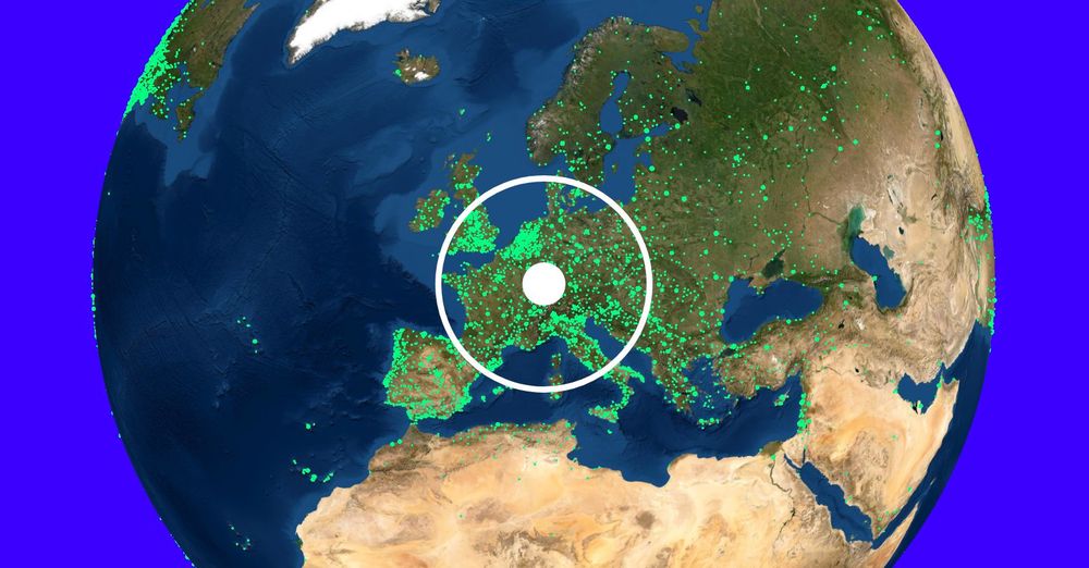 Screenshot of Radio Garden